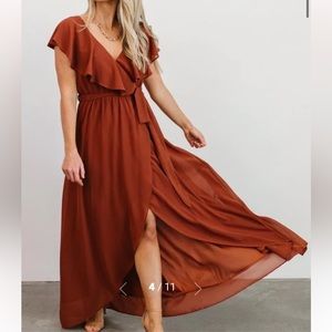 XXXL Baltic born rust dress